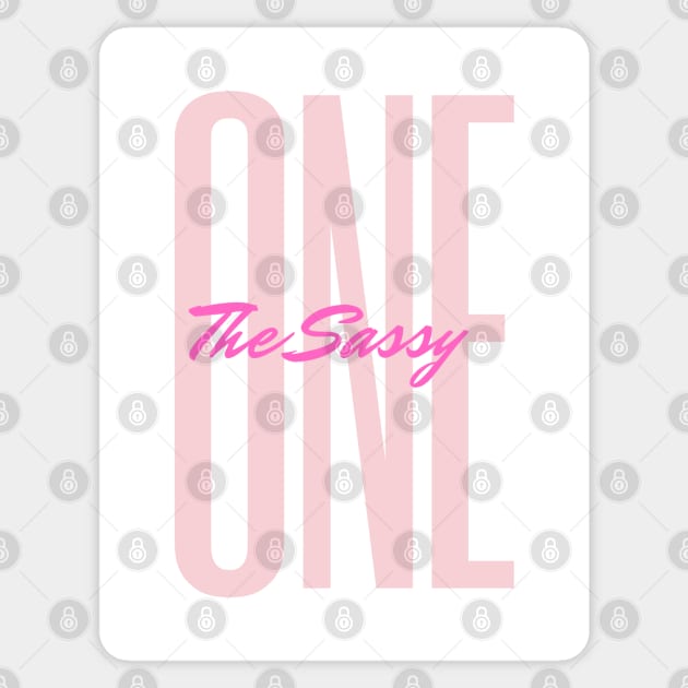 The Sassy One Sticker by HobbyAndArt